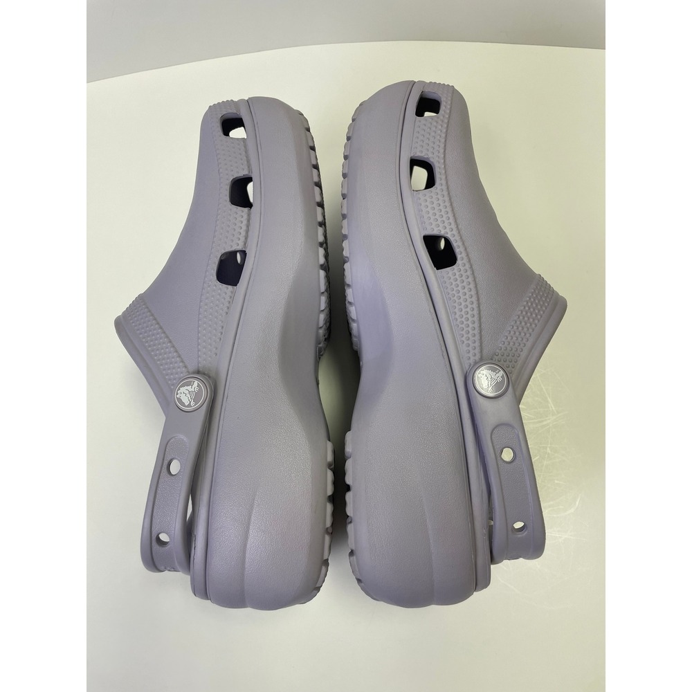 CROCS Classic Platform Clogs in Lavender